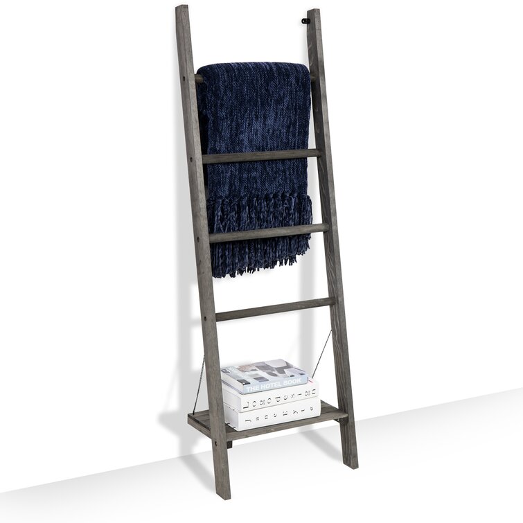 Ladder towel best sale rack wall mounted